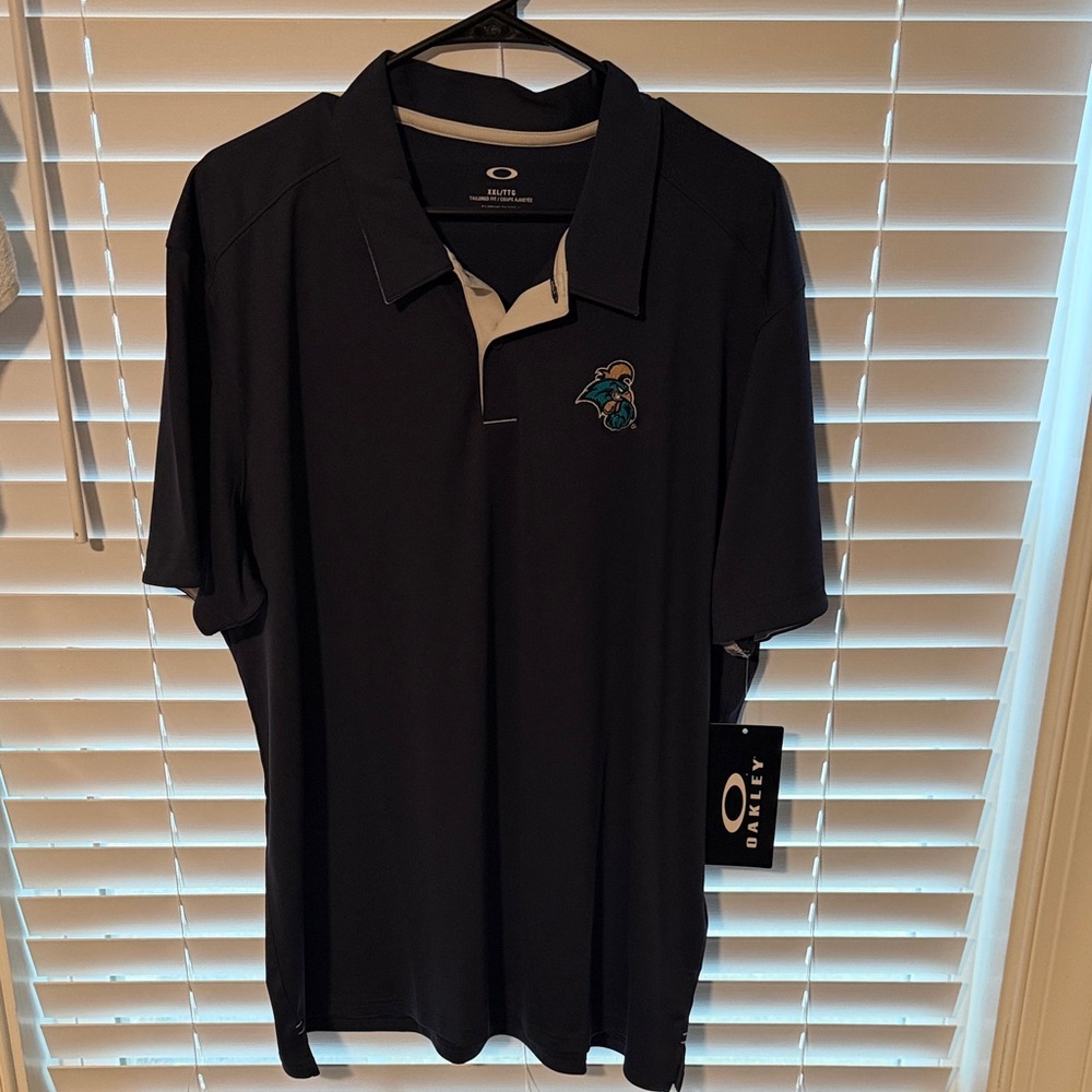 Oakley Coastal Carolina Chanticleers Navy Polo Golf Shirt